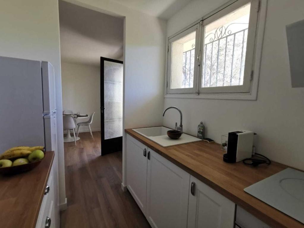 Bas De Villa Au Calme Villeneuve-Loubet Extérieur photo